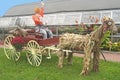 Pumkin Head Rides a Wagon