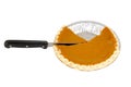 Pumkin pie Royalty Free Stock Photo