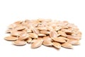 Pumkin seeds pile Royalty Free Stock Photo