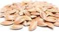 Pumkin seeds pile Royalty Free Stock Photo