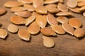 Pumkin seeds pile