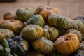 Pumkins at the market Royalty Free Stock Photo