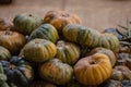 Pumkins at the market Royalty Free Stock Photo