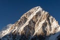 Pumori mountain peak on the famous Everest Base.