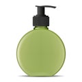 Pump bottle. Soap dispenser cosmetic product blank