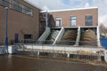 Pump house for watermanagement in the Netherlands