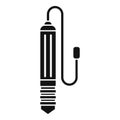 Pump icon flat vector. Water motor