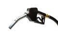 Pump nozzle for fuel gas on white