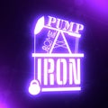 Pump some iron text