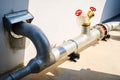 Pump systems and doors that open and close are commonly installed on pipes in the chemical industry