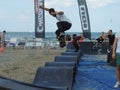 Pump Track XMA contest - Riccione 2015 Royalty Free Stock Photo