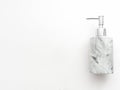 Pumper bath bottle of mottle color dispenser for shampoo