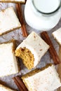 Pumpkin bars Royalty Free Stock Photo