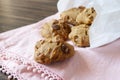 Pumpkin biscuits,vegetarian cookies, home bakery, fall recepie. Royalty Free Stock Photo