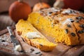 Pumpkin bread Royalty Free Stock Photo