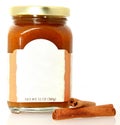 Pumpkin Butter Spread with Blank Label Royalty Free Stock Photo