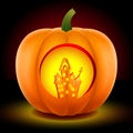 Halloween Pumpkin vector1