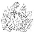 pumpkin coloring pages, Halloween pumpkin coloring pages, Disney fall coloring pages, Happy Fall coloring page