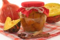 Pumpkin compote Royalty Free Stock Photo