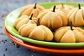 Pumpkin cookies for Halloween or Thanksgiving party