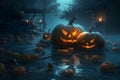 The Pumpkin crosses your path, Halloween time at last,Get ready to howl at the moon and chase some ghosts, it's Halloween!