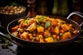 Pumpkin Curry with Chickpeas and Zucchini
