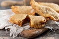 Pumpkin empanadillas Royalty Free Stock Photo