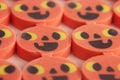 Halloween pumpkin erasers