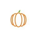 Pumpkin graphic design template vector isolated illustration