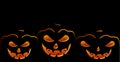 Pumpkin halloween concept. Pumpkin emoticon smile. Halloween pumpkin head jack lantern. Scary and funny glowing face. Halloween Royalty Free Stock Photo