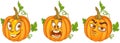 Pumpkin. Halloween holiday symbol