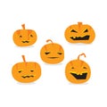 pumpkin head set