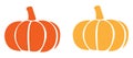 Pumpkin icon vectors