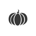 Pumpkin. Isolated icon. halloween and fall vector illustration