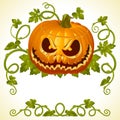 Pumpkin Jack vintage pattern