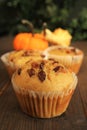 Pumpkin muffins