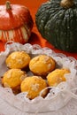 Pumpkin muffins Royalty Free Stock Photo