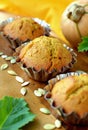 Pumpkin muffins Royalty Free Stock Photo