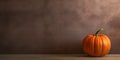 Pumpkin organic vegetable for cooking copy space blurred background