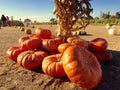 Pumpkin Patch Royalty Free Stock Photo