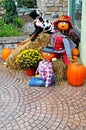 Pumpkin People fall shopping display