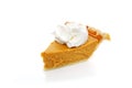 Pumpkin Pie Royalty Free Stock Photo