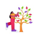 Thanksgiving Thankful Tree: A Symbol of Gratitude Royalty Free Stock Photo