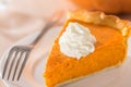 Pumpkin pie Royalty Free Stock Photo