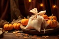 Pumpkin pie scented potpourri sachets offering a
