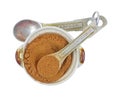 Pumpkin Pie Spice From Above Royalty Free Stock Photo