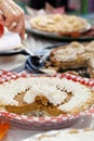 Pumpkin Pie Tasting Contest Royalty Free Stock Photo