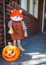 pumpkin on the porch halloween decorations