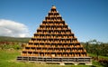 Pumpkin Pyramid Royalty Free Stock Photo