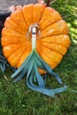 Pumpkin queen of fair